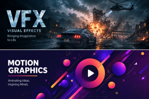Professional VFX and Motion Graphics artwork featuring cinematic visual effects, compositing, animated graphics, and creative digital storytelling techniques.