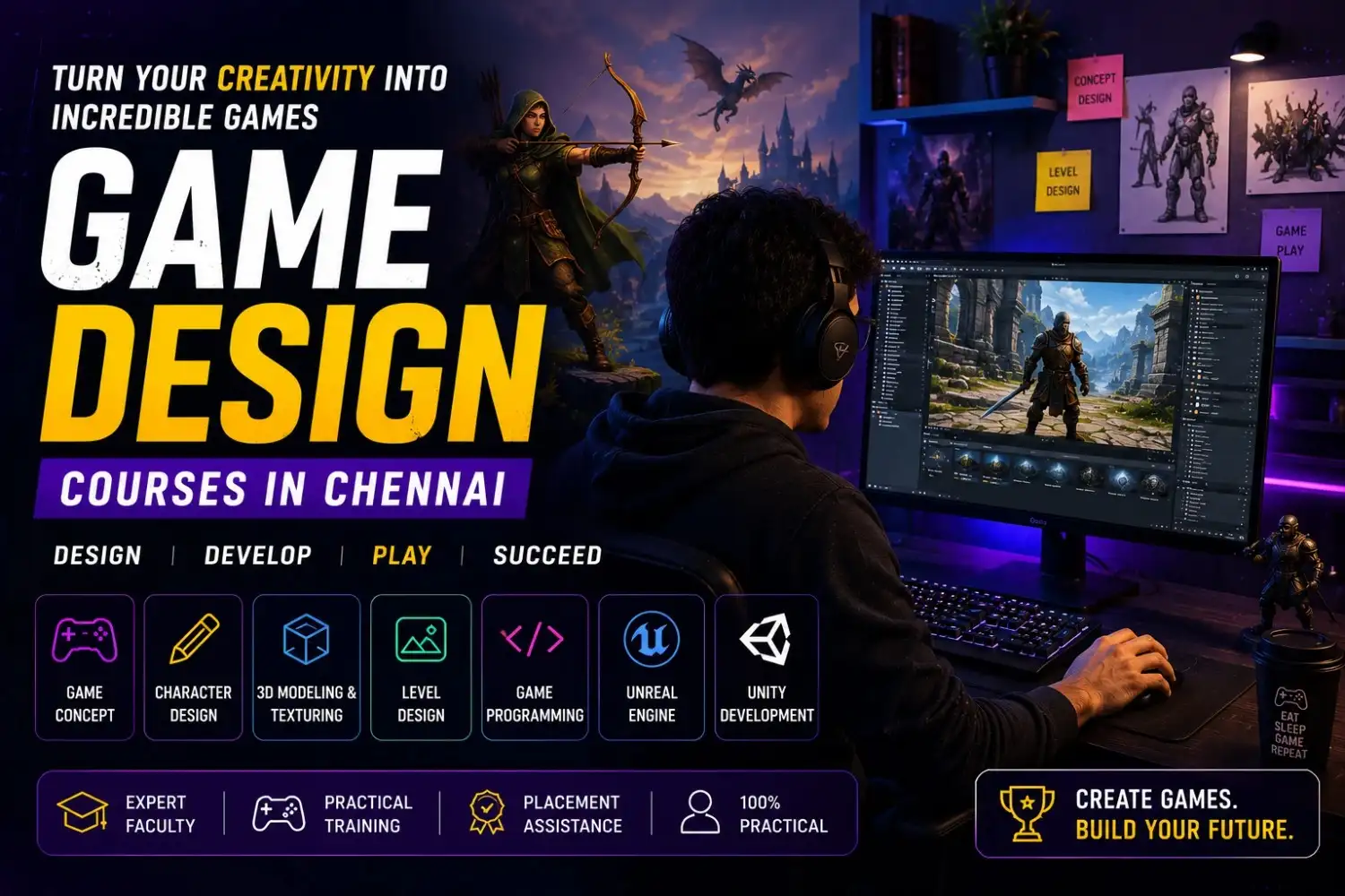 Top Game Design Courses in Chennai | Placement Support