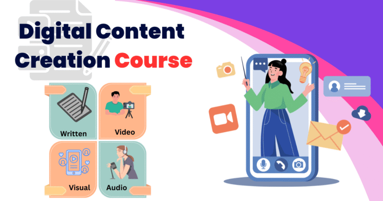 Digital Content creation course