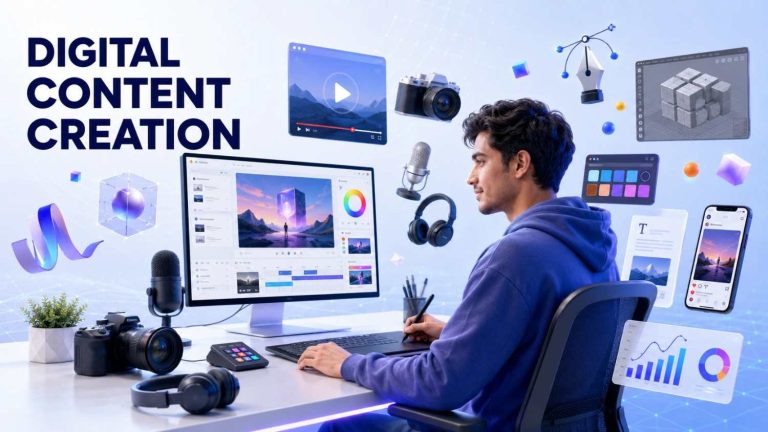 Digital content creation course